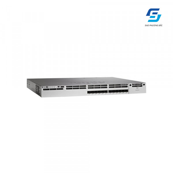 12-Port SFP Ethernet IP Base Switch Cisco WS-C3850-12S-S