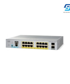 16-Port Gigabit Ethernet with PoE + 2 x Gigabit SFP Switch Cisco WS-C2960L-16PS-LL