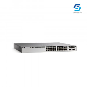 24-port PoE+ Data Switch Cisco C9200-24P-E