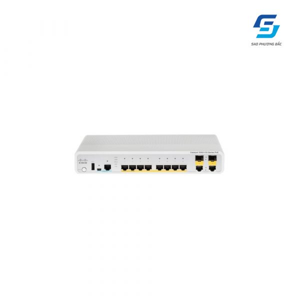 8-Port Gigabit Ethernet PoE Switch Cisco Catalyst WS-C3560CG-8PC-S