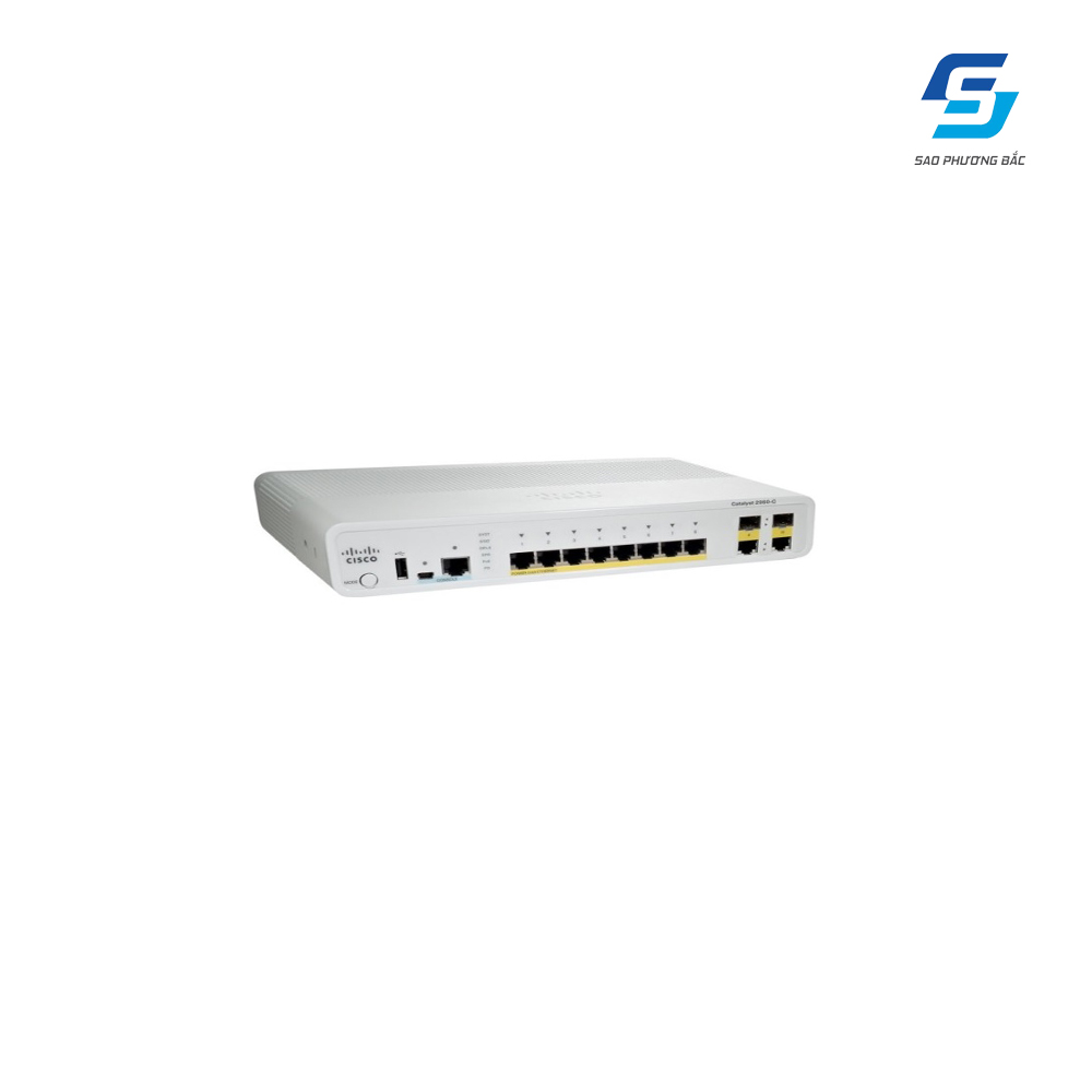 8-Port Gigabit Ethernet Switch Cisco Catalyst WS-C3560CG-8TC-S