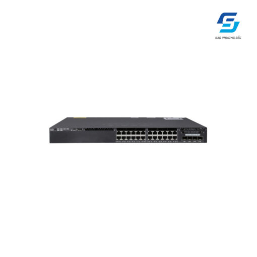 24-Port 10/100/1000Mbps + 4 x Gigabit SFP IP Service Switch Cisco WS-C3650-24TS-E