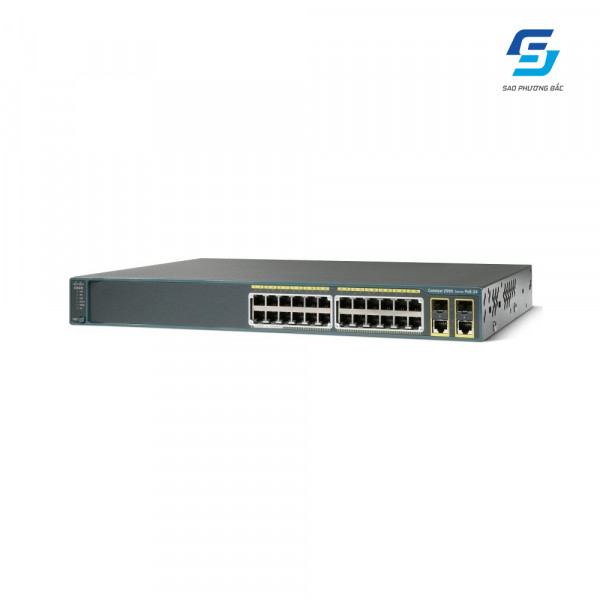 Switch CISCO Catalyst 2960-Plus WS-C2960+24PC-S