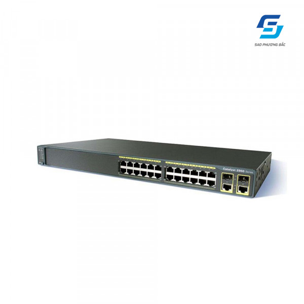 Switch CISCO Catalyst 2960-Plus WS-C2960+24TC-S