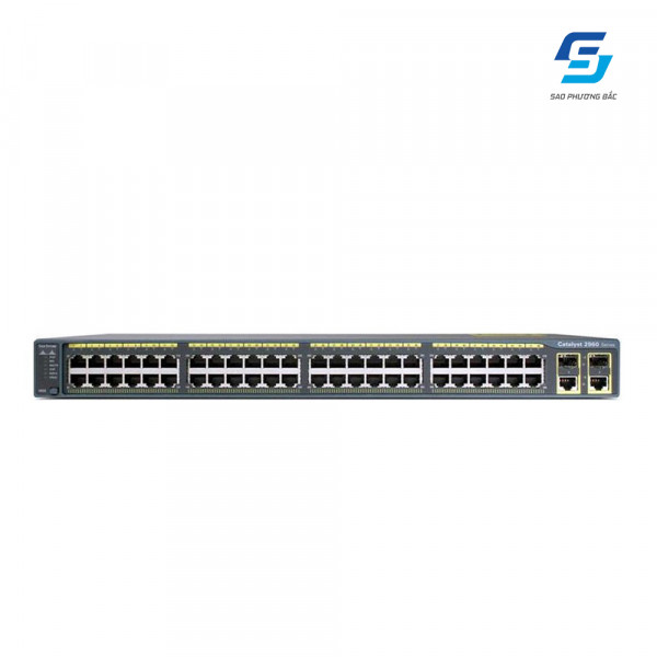 Switch CISCO Catalyst 2960-Plus WS-C2960+48PST-S