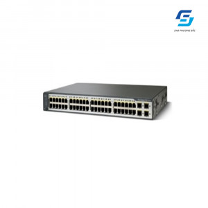 48-Port Ethernet 10/100 Switch Cisco Catalyst WS-C3750V2-48PS-E