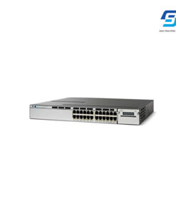 24-Port 10/100/1000 Ethernet PoE Switch Cisco Catalyst WS-C3750X-24P-E