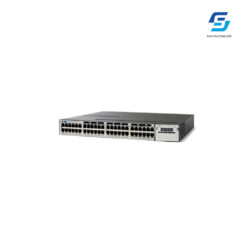 48-Port 10/100/1000 Ethernet PoE Switch Cisco Catalyst WS-C3750X-48P-S