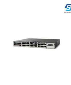 48-Port 10/100/1000 Ethernet PoE Switch Cisco Catalyst WS-C3750X-48P-S