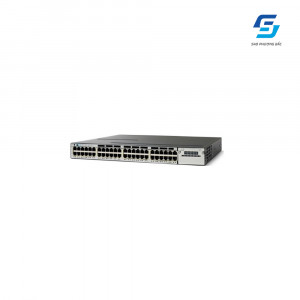 48-Port 10/100/1000 Ethernet PoE Switch Cisco Catalyst WS-C3750X-48PF-S