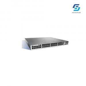 48-Port 10/100/1000 Ethernet PoE+ Switch Cisco Catalyst WS-C3850-48F-S