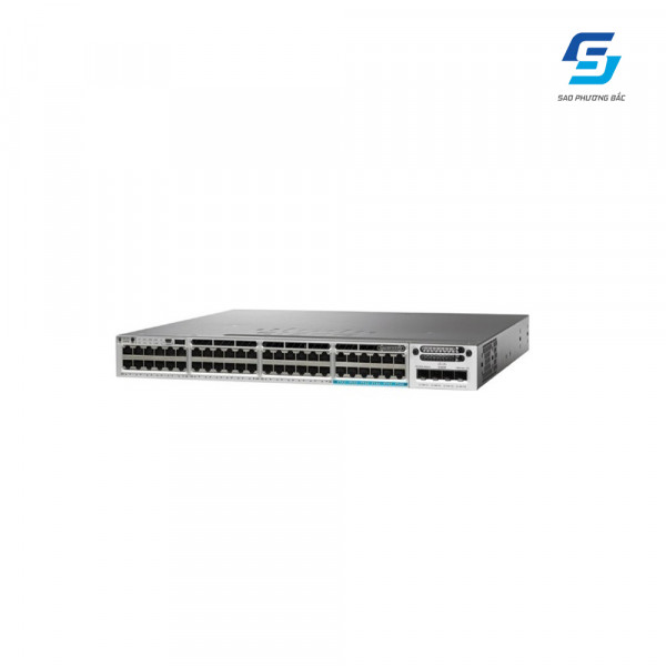 48-Port 10/100/1000 Ethernet UPOE Switch Cisco Catalyst WS-C3850-48U-S