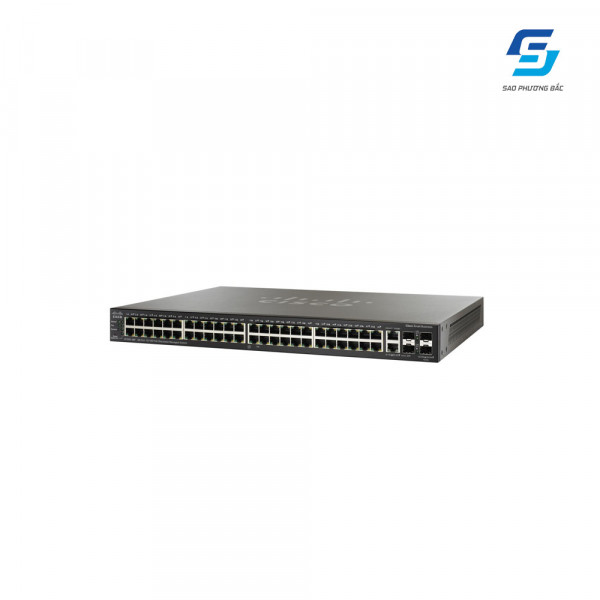 48-port 10/100 PoE Stackable Managed Switch Cisco SF500-48P-K9-G5