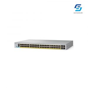 48-Port Gigabit Ethernet with PoE + 4 x Gigabit SFP Switch Cisco WS-C2960L-48PS-AP