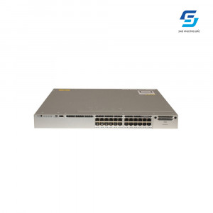 24-Port 10/100/1000 Ethernet IP Base Switch Cisco WS-C3850-24T-S