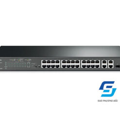 24 cổng 10 / 100Mbps + 4 cổng Gigabit Smart PoE + Switch T1500-28PCT