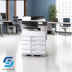 Các thiết bị máy photocopy Ricoh rất ít được hãng phân phối chính hãng tại thị trường Việt Nam. Lý do đơn giản là chúng có giá khá cao, không phù hợp với thị trường. Ricoh được biết đến nhiều hơn ở dòng sản phẩm máy photocopy nhập khẩu. Tuy nhiên, Ricoh Aficio MP 2001 (2001SP) là một ngoại lệ. Thiết bị máy photocopy kỹ thuật số đơn sắc này được phân phối chính hãng mới 100%. Cùng chúng tôi điểm qua những đánh giá về tính năng và có nên chọn mua hay không nhé. THIẾT KẾ NHỎ GỌN Là sản phẩm hướng đến phân khúc sử dụng tại văn phòng vừa và nhỏ, Ricoh MP 2001SP có thiết kế tương đối hiện đại và nhỏ gọn. Bạn có thể đặt gọn gàng sản phẩm này trong mọi không gian nhỏ hrp6. Máy có kích thước thân máy là 59x57x46 cm và trọng lượng đạt 38kg. Thiết bị khá nhỏ gọn nên có thể bố trí ngay gần bàn làm việc của mọi văn phòng (được tặng kèm chân đỡ). Ricoh Aficio MP 2001SP (mới 100% - chính hãng) VƯỢT TRỘI TRONG PHÂN KHÚC CHÍNH HÃNG Có thể nói Ricoh MP 2001SP là một trong những điểm sáng hiếm hoi của trong lựa chọn của các văn phòng tại thị trường chính hãng. Máy sở hữu cho mình rất nhiều điểm nổi bật, ở phân khúc cao hơn các dòng máy được phân phối của HP, Samsung, Epson… Một số điểm nội bật của sản phẩm này có thể kể đến: Tốc độ in nhanh, 20 trang/phút. Các bản in qua công nghệ laser cho tốc độ tốt nhưng vẫn đảm bảo chất lượng in sắt nét, ít xảy ra tình trạng kẹt giấy. Màn hình cảm ứng 4.3 inch cho trải nghiệm thoải mái, dễ làm quen. Thao tác cài đặt nhanh chóng. In 2 mặt tự động Đa chức năng: in, copy trắng đen và scan màu. Tất cả được hoàn thành chỉ trên một thiết bị nhỏ gọn. Tiết kiệm điện và hoạt động êm: Khả năng tiết kiệm điện và hoạt động ít tiếng ồn vẫn là một trong những điểm nổi bật của các sản phẩm từ Ricoh. MP 2001 giúp tiết kiệm chi phí điện hiệu quả và thân thiện với môi trường. Hệ thống giảm độ ồn và khí bụi giúp bảo vệ sức khỏe cho người dùng. 2 Ngăn chứa giấy rộng rãi, với sức chứa 250 tờ mỗi khay. Hỗ trợ cỡ giấy lớn tối đa A3. CÁC HẠN CHẾ Ricoh Aficio MP 2001SP có thể xem là một sản phẩm rất tốt trong tầm giá, tuy nhiên, vẫn mang ít nhiều những hạn chế. Đây là điểm yếu cố hữu cho những dòng máy photocopy đa năng có kích thước nhỏ gọn. Bạn có thể cân nhắc phù hợp khi chọn mua. Khối lượng in ấn không cao: Thiết bị hoạt động hiệu quả với công suất in khoảng 10.000/tháng. Không nên sử dụng hơn vì có thể làm giản độ bền của máy. Giá bán cao, không phù hợp với mức đầu tư của các văn phòng nhỏ.