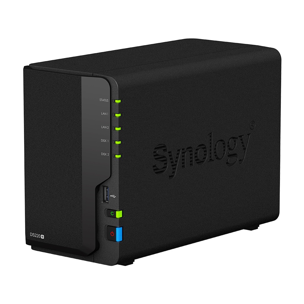 Ổ lưu trữ mạng Synology DS220+ (chưa có ổ cứng)