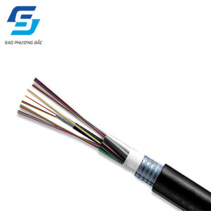 Cáp quang treo Singlemode (dây treo kim loại) 4FO