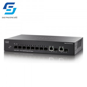 Switch quang Cisco SG300-10SFP 10-port SFP Gigabit