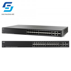 Switch quang Cisco SG300-28SFP 28-port SFP Gigabit