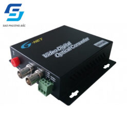 Bộ chuyển đổi video sang quang 2 kênh có data G-Net HHD-G2V↑1D↓3