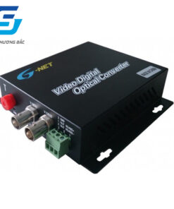 Bộ chuyển đổi video sang quang 2 kênh có data G-Net HHD-G2V↑1D↓3