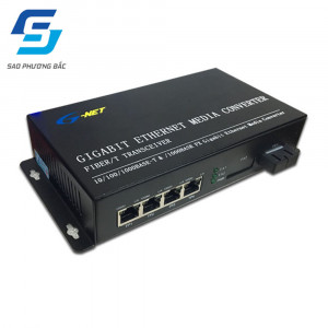 Switch G-UES-1GX4GT-SC20 4x10/100/1000Mbps RJ45