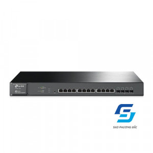 JetStream 12-Port 10GBase-T Smart Switch with 4 10G SFP