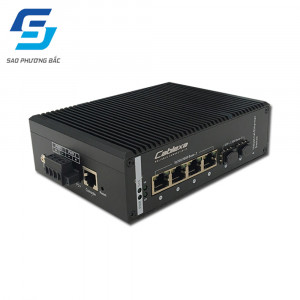 Switch công nghiệp 4 Ports IES7510-4PGE2GF-CA Cablexa