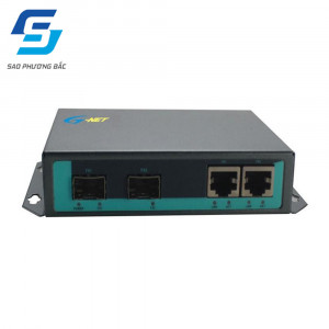 Switch PoE 2 Port G-PES-2GX2GP-SFP