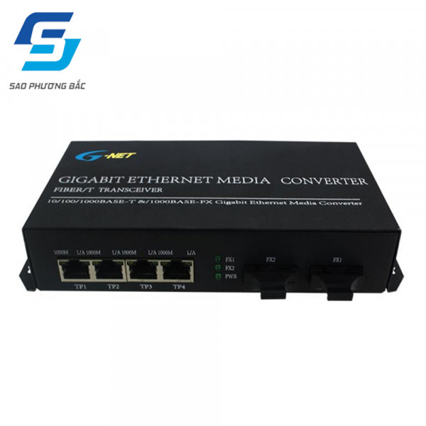 Switch PoE 4 Port G-PES-2GX4GP-SC20S