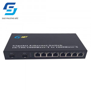 Switch PoE 8 Port G-PES-2GX8GP-SFP