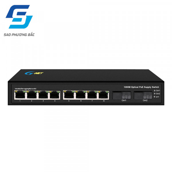 Switch PoE 8 Port G-PES-2GX8GP-SC20S