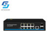 Switch PoE layer 2 GX-MPS-2GX8GP-SFP