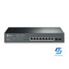 JetStream 8-Port Gigabit Smart PoE+ Switch with 2 SFP Slots T1500G-10MPS