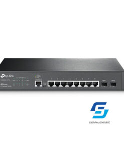 Switch Quản Lý JetStream 8-Cổng Gigabit L2 với 2 khe SFP T2500G-10TS