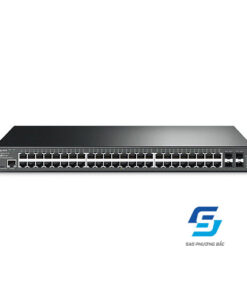 Switch Quản Lý JetStream 48-Port Gigabit L2 với 4 khe SFP