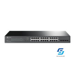 JetStream 28-Port Gigabit Smart Switch with 24-Port PoE+ TL-SG2428P