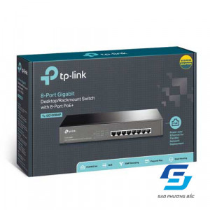 TP-LINK TL-SG1008MP 8-Port Gigabit Desktop