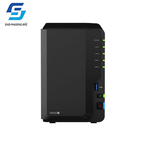 Ổ lưu trữ mạng Synology DS220+ (chưa có ổ cứng)