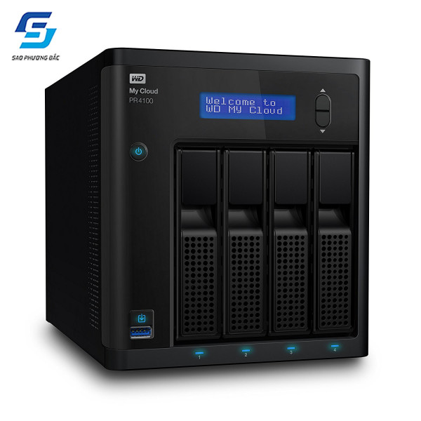 Ổ lưu trữ mạng Western Digital My Cloud PR4100 (chưa có ổ cứng)