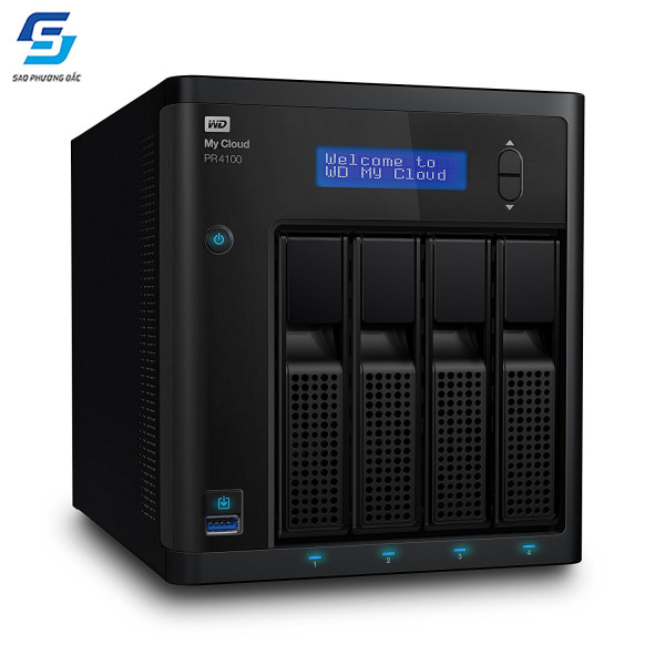 Ổ lưu trữ mạng Western Digital My Cloud PR4100 (chưa có ổ cứng)